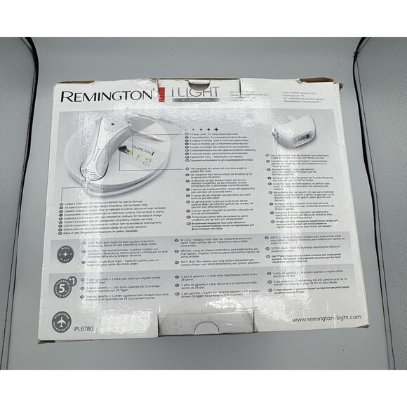 Remington IPL6780 iLIGHT Pro IPL Hair Removal System Unisex Tested IOB - Picture 16 of 16